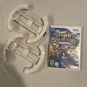 Sonic & Sega All-Stars Racing CIB -TESTED & WORKING!! W/wheels